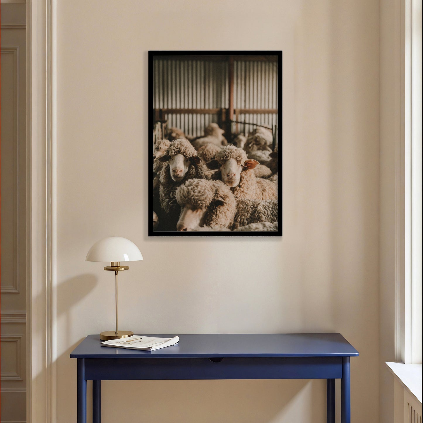 In The Shearing Shed