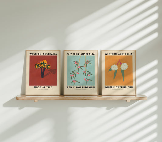 WA Florals - Set of 3